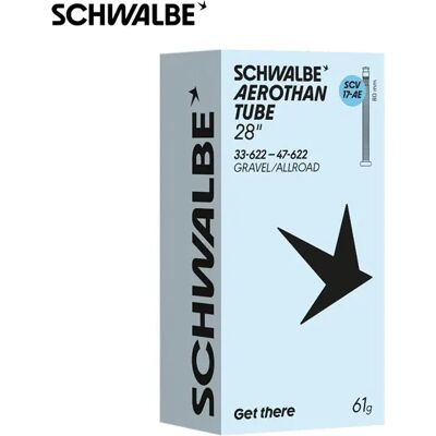 Schwalbe tube scv17-ae aerothan, tpu 33/47-622 ib 80mm Schwalbe tube scv17-ae aerothan, tpu 33/47-622 ib 80mm