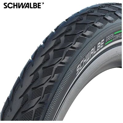 Schwalbe draadband delta cruiser plus act 40-622 +r zwart Zwart Schwalbe draadband delta cruiser plus act 40-622 +r zwart Zwart