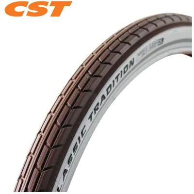 CST 28x1.75x2 (47-622) classic tradition bruin-wit reflex draad 570544 CST 28x1.75x2 (47-622) classic tradition bruin-wit reflex draad 570544