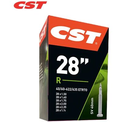 CST binnenband 28x1 1/2-2.40 frans 40mm 40/60-622/635 (sv40) Zwart CST binnenband 28x1 1/2-2.40 frans 40mm 40/60-622/635 (sv40) Zwart