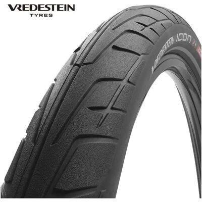 VREDESTEIN 28x2.20 (55-622) icon zwart reflex draad 28681 VREDESTEIN 28x2.20 (55-622) icon zwart reflex draad 28681