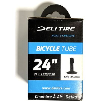 VWP Delitire binnenband deli-very 24x2.125-2.35 av 35mm VWP Delitire binnenband deli-very 24x2.125-2.35 av 35mm