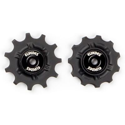 Elvedes derailleurwiel-set 11t 9-11v uni 1e soort Zwart Elvedes derailleurwiel-set 11t 9-11v uni 1e soort Zwart