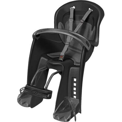 Polisport Bilby Junior Kinderfietsstoeltje - Zwart/Grijs Polisport Bilby Junior Kinderfietsstoeltje - Zwart/Grijs