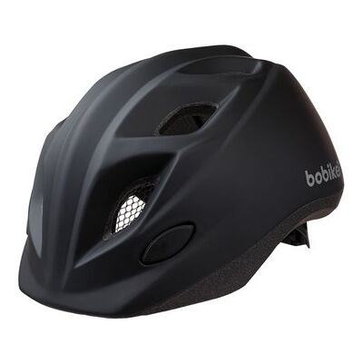 Bobike Kinder helm xxs 44-48cm urban black zwart Zwart Bobike Kinder helm xxs 44-48cm urban black zwart Zwart