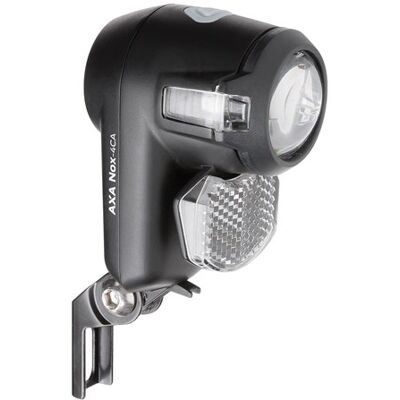 AXA Koplamp nox city batterij aan/uit 4 lux Zwart AXA Koplamp nox city batterij aan/uit 4 lux Zwart