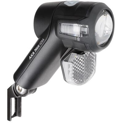 AXA Koplamp nox sport batterij aan/uit 12 lux Zwart AXA Koplamp nox sport batterij aan/uit 12 lux Zwart