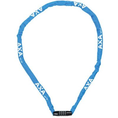 AXA Slotketting rigid 120cm codeslot blauw (kaart) Blauw AXA Slotketting rigid 120cm codeslot blauw (kaart) Blauw