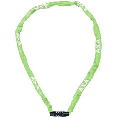 AXA Slotketting rigid 120cm codeslot groen (kaart) Groen AXA Slotketting rigid 120cm codeslot groen (kaart) Groen