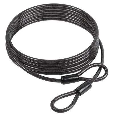 Messingschlager M-wave kabel met 2 ogen 5 m. x 10 mm. smoke Zwart Messingschlager M-wave kabel met 2 ogen 5 m. x 10 mm. smoke Zwart