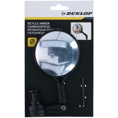 Dunlop Fietsspiegel 7,5cm Zwart Dunlop Fietsspiegel 7,5cm Zwart