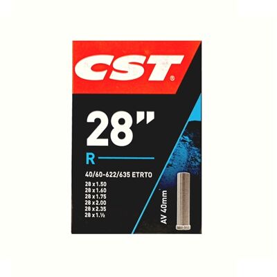 CST binnenband 28" 40/60-622/635 av 40mm Zwart CST binnenband 28" 40/60-622/635 av 40mm Zwart