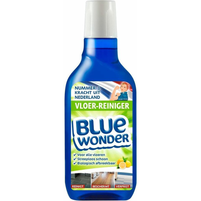 Blue Wonder 1050902 - vloer-reiniger dop 6 stuks Blue Wonder 1050902 - vloer-reiniger dop 6 stuks