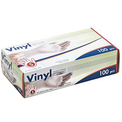 Starbright 1063552 - handschoen vinyl small wit gepoederd in doos van 100st 5 stuks Starbright 1063552 - handschoen vinyl small wit gepoederd in doos van 100st 5 stuks