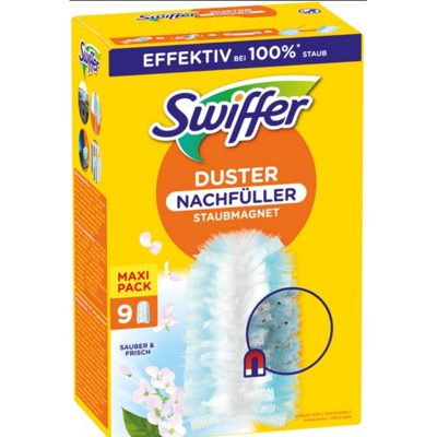 SWIFFER Magnetische Pluim met Febreze-geur - Verpakking van 9 SWIFFER Magnetische Pluim met Febreze-geur - Verpakking van 9