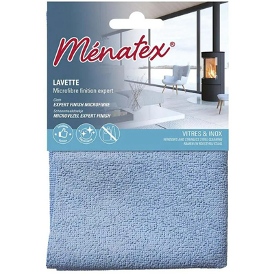 Menatex 1074050 - microvezel schoonmaakdoek expert finish 5 stuks Menatex 1074050 - microvezel schoonmaakdoek expert finish 5 stuks