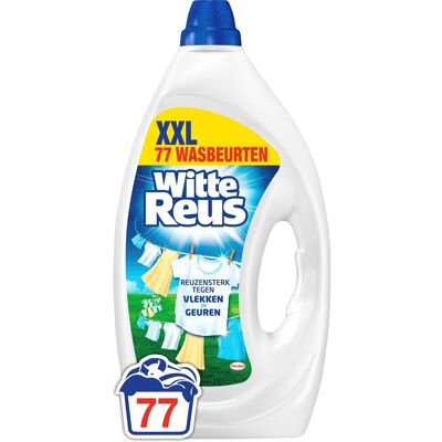 Witte Reus gel - vloeibaar wasmiddel - witte was - 77 wasbeurten - grootverpakking Witte Reus gel - vloeibaar wasmiddel - witte was - 77 wasbeurten - grootverpakking