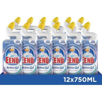 WC-Eend toiletreiniger action gel lavender bloom WC-Eend toiletreiniger action gel lavender bloom