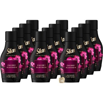 Silan wasverzachter - floral essences - cherry blossom 540ml - 12x 30 wasbeurten - voordeelverpakking Silan wasverzachter - floral essences - cherry blossom 540ml - 12x 30 wasbeurten - voordeelverpakking