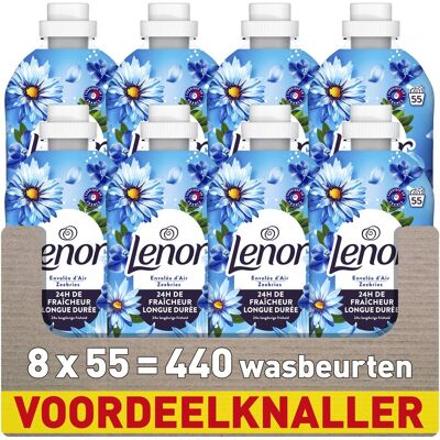Lenor wasverzachter - zeebries - 8 x 55 wasbeurten Lenor wasverzachter - zeebries - 8 x 55 wasbeurten