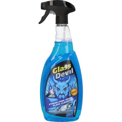 Devil glasreiniger - streeploos - 1 liter - voor auto en huishouden Devil glasreiniger - streeploos - 1 liter - voor auto en huishouden