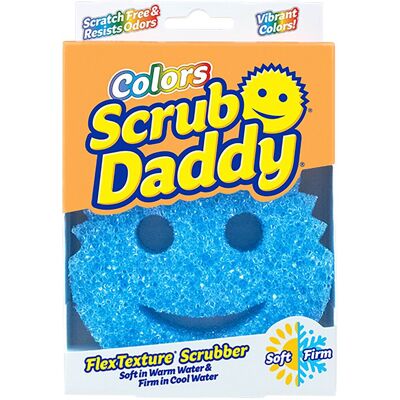 Scrub Daddy schoonmaakspons - blauw - 1 stuk Scrub Daddy schoonmaakspons - blauw - 1 stuk