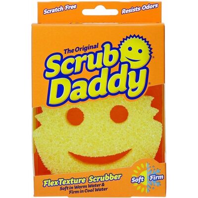 Scrub Daddy The orginal schoonmaak spons geel kras vrij Scrub Daddy The orginal schoonmaak spons geel kras vrij