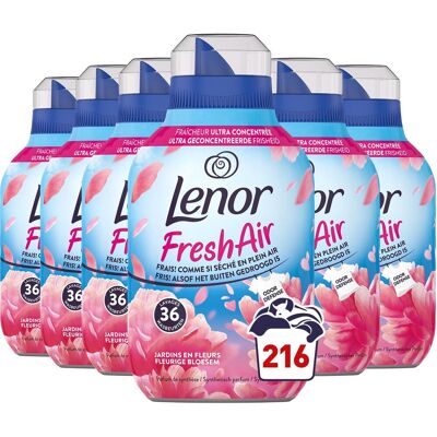 Lenor fresh air wasverzachter fleurige bloesem - 6 x 36 wasbeurten Lenor fresh air wasverzachter fleurige bloesem - 6 x 36 wasbeurten