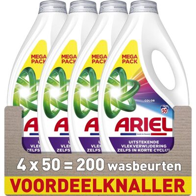 Ariel wasmiddel kleur - 4 x 50 wasbeurten Ariel wasmiddel kleur - 4 x 50 wasbeurten