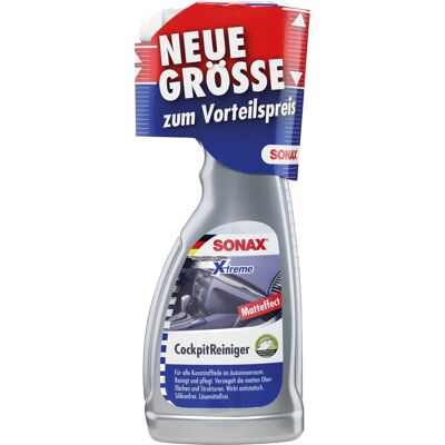 Sonax xtreme cockpit cleaner reiniger - mat effect - 500 ml Sonax xtreme cockpit cleaner reiniger - mat effect - 500 ml