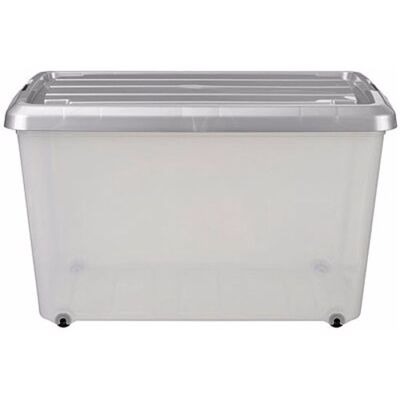 IRIS opbergbox - 50 liter - wieltjes IRIS opbergbox - 50 liter - wieltjes