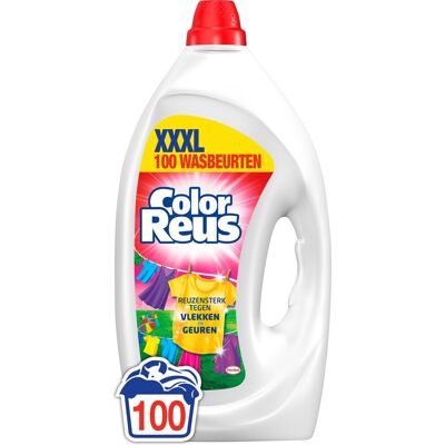Color Reus gel - vloeibaar wasmiddel - gekleurde was - 100 wasbeurten - grootverpakking Color Reus gel - vloeibaar wasmiddel - gekleurde was - 100 wasbeurten - grootverpakking