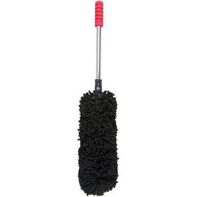 Dirt Devil plumeau microvezel stoffer - plumeau uitschuifbaar 55 - 76 cm - plumeau microvezel voor interieur reiniger auto - plumeau met telescoopsteel - zwart rood Dirt Devil plumeau microvezel stoffer - plumeau uitschuifbaar 55 - 76 cm - plumeau microvezel voor interieur reiniger auto - plumeau met telescoopsteel - zwart rood