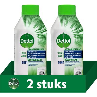 Dettol hygiënische wasmachine reiniger - 2x250ml Dettol hygiënische wasmachine reiniger - 2x250ml