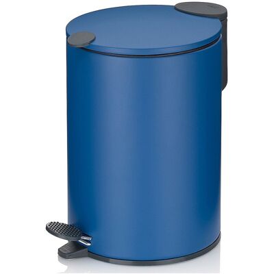 Kela Pedaal afvalemmer, 3 l, oceaan blauw - mats Kela Pedaal afvalemmer, 3 l, oceaan blauw - mats