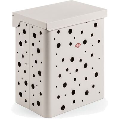 Wesco wasmand duo 1 met inzet 64 liter duo wasbox (2x32 liter) metaal - mat zand waskorf Wesco wasmand duo 1 met inzet 64 liter duo wasbox (2x32 liter) metaal - mat zand waskorf