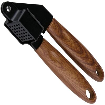 Alpina knoflookpers rvs - gemepers en lookpers - houten look handgreep Alpina knoflookpers rvs - gemepers en lookpers - houten look handgreep