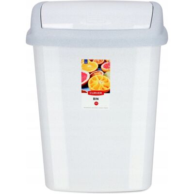 BRICOLINE Dominik Cubo Prullenbak - Slagvast 25L BRICOLINE Dominik Cubo Prullenbak - Slagvast 25L