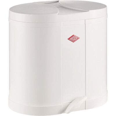 Wesco Beta Witte Prullenbak - Keuken 30L Wesco Beta Witte Prullenbak - Keuken 30L