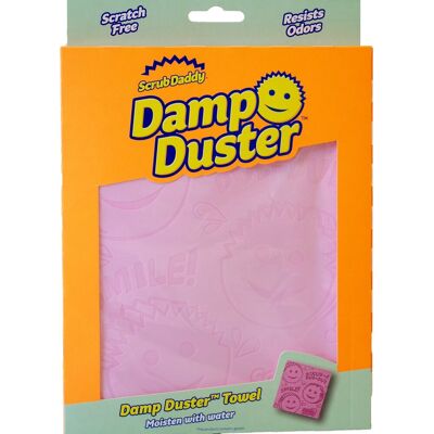 Scrub Daddy Damp duster towel 1ct light pink Scrub Daddy Damp duster towel 1ct light pink