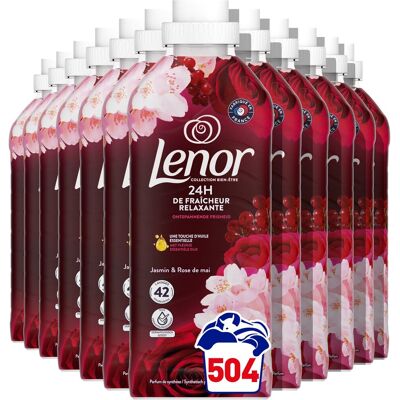 Lenor wasverzachter jasmijn & rose de mai - 12 x 42 wasbeurten Lenor wasverzachter jasmijn & rose de mai - 12 x 42 wasbeurten