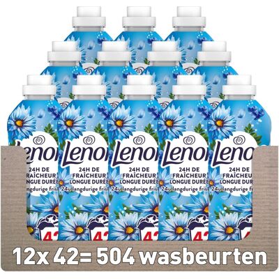 Lenor wasverzachter - zeebries - 12 x 42 wasbeurten Lenor wasverzachter - zeebries - 12 x 42 wasbeurten