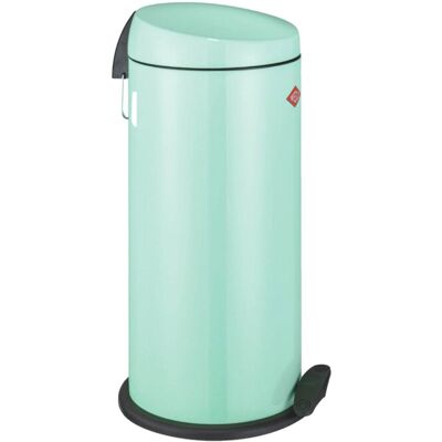 Wesco capboy maxi prullenbak pedaalemmer 22 liter metaal - mint afvalemmer - made in germany Wesco capboy maxi prullenbak pedaalemmer 22 liter metaal - mint afvalemmer - made in germany