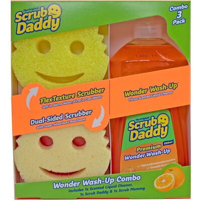 Scrub Daddy voordelig combo 3 pack - schoonmaak set Scrub Daddy voordelig combo 3 pack - schoonmaak set