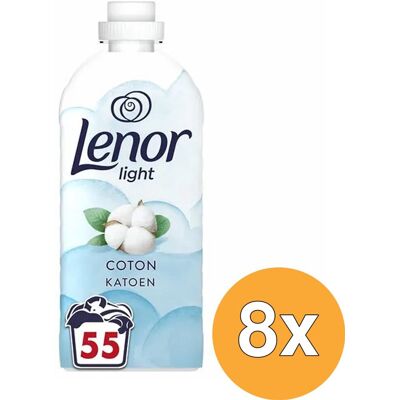 Lenor wasverzachter katoen fris - 8 x 55 wasbeurten Lenor wasverzachter katoen fris - 8 x 55 wasbeurten