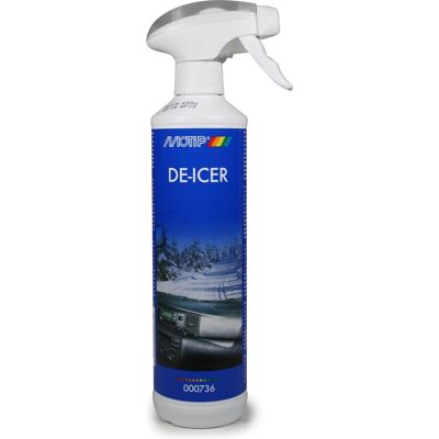 Motip ruitontdooier spray - snelwerkend - antivries formule - 500ml Motip ruitontdooier spray - snelwerkend - antivries formule - 500ml