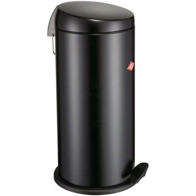 Wesco capboy maxi prullenbak pedaalemmer 22 liter metaal - matzwart afvalemmer - made in germany Wesco capboy maxi prullenbak pedaalemmer 22 liter metaal - matzwart afvalemmer - made in germany