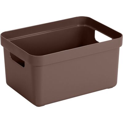 Sunware - sigma home opbergbox 5l bruin Sunware - sigma home opbergbox 5l bruin