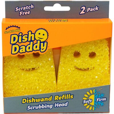 Scrub Daddy dish daddy afwasborstel navulling - 2 stuks Scrub Daddy dish daddy afwasborstel navulling - 2 stuks