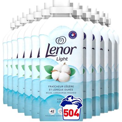 Lenor wasverzachter katoen fris - 12 x 42 wasbeurten Lenor wasverzachter katoen fris - 12 x 42 wasbeurten